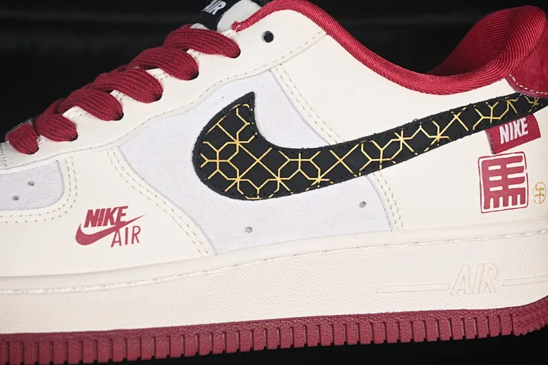 All Categories Nk Air Force 1 Air Force Series Nk Air Force 1 Low Air Force Low Nike Air Force 1'07 Low Year of the Horse Beige Red Air Force One Low Casual Shoes JP2026-150